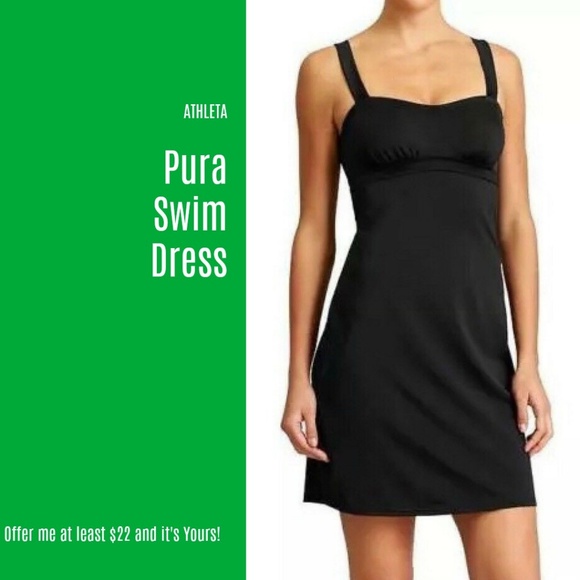 fitted swim dress